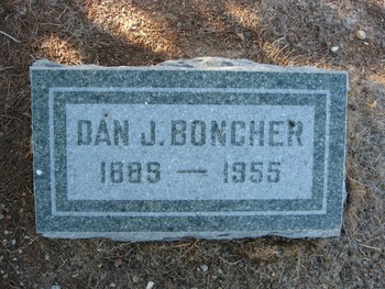 Boncher,   Daniel John gravesite