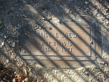 Loew,   Alice Mary gravesite