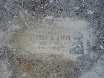 Loew,   Gerald Adam gravesite