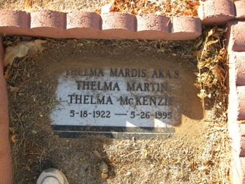 Mardis,   Thelma Lucille gravesite