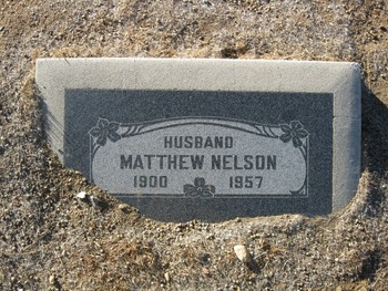 Nelson,   Matthew gravesite