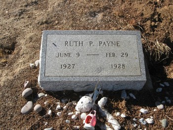 Payne,   Ruth Paulette gravesite