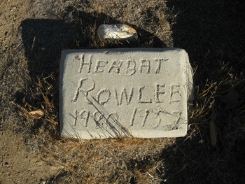 Rowlee,   Herbert Charles gravesite
