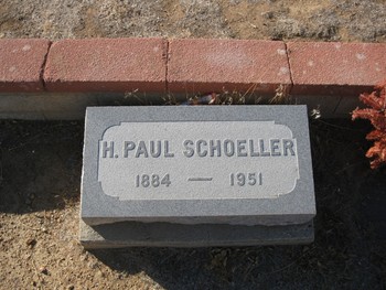 Schoeller, Henry Paul gravesite