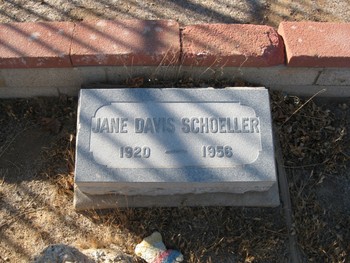 Schoeller,   Jane Elizabeth gravesite