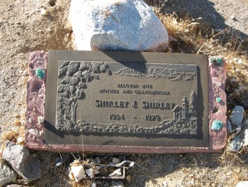 Shirley, Shirley Jean gravesite