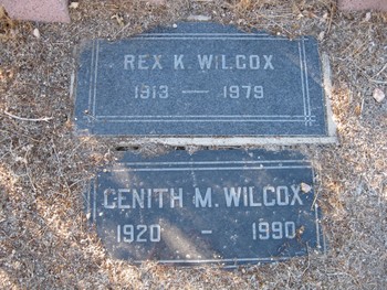 Wilcox,   Cenith Maxine gravesite
