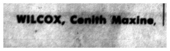 Wilcox,   Cenith Maxine obituary