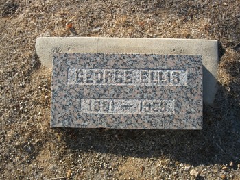 Ellis,   George gravesite