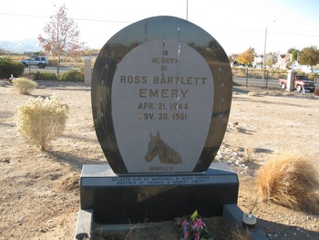 Emery,   Ross Bartlett gravesite