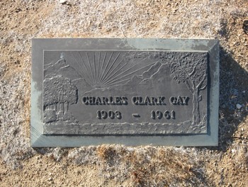 Gay,   Charles Clark gravesite