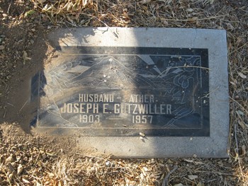 Gutzwiller,   Joseph Emil gravesite