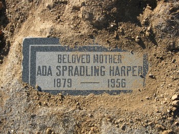 Harper, Ada gravesite