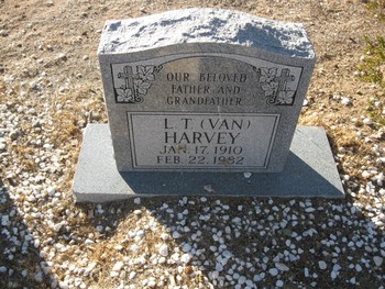 Harvey, Lavanus True ('Van') gravesite