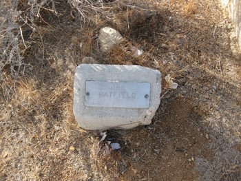 Hatfield, Mrs gravesite